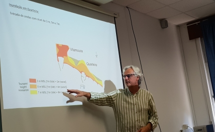 «Tsunami em Quarteira: o que fazer?» apresentado na ESLA pelo geólogo Óscar Ferreira