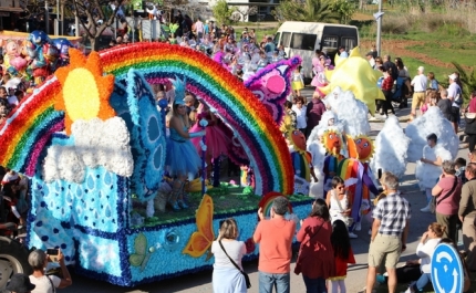 A Mãe Natureza no Carnaval de Altura com todo o seu esplendor 