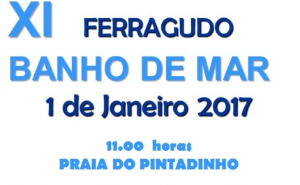 1º Banho de Mar do ano 2017 em Ferragudo