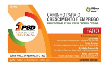 PSD | V Jornadas CCC em Faro