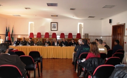 São Brás de Alportel acolheu reunião do Centro de Coordenação Operacional Distrital de Faro