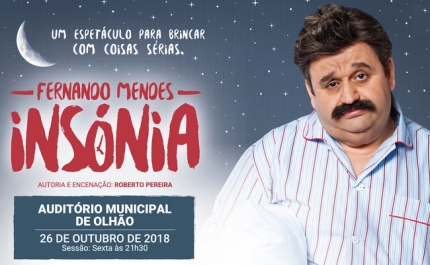 Fernando Mendes traz Insónia a Olhão e promete muitas gargalhadas