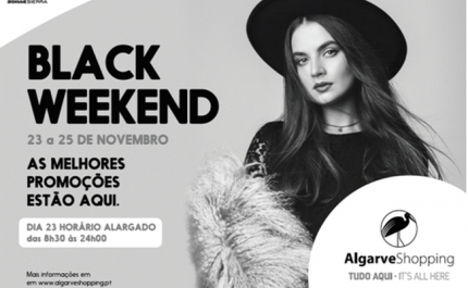 O Black Weekend é no AlgarveShopping