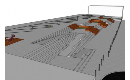 Requalificação do Largo Dona Benedita Tavares Oliveira, na Fuseta