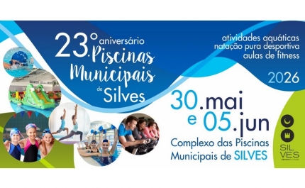 PISCINAS MUNICIPAIS DE SILVES CELEBRAM 23.º ANIVERSÁRIO  COM ATIVIDADES ABERTAS