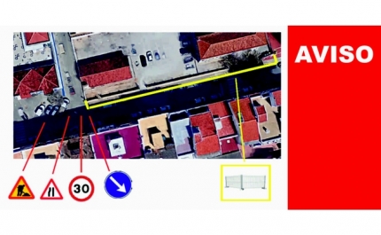 Em curso | OBRAS DE CONSTRUÇÃO DA JUNTA DE FREGUESIA DE ARMAÇÃO DE PÊRA GERAM CONDICIONAMENTO DE ESTACIONAMENTO