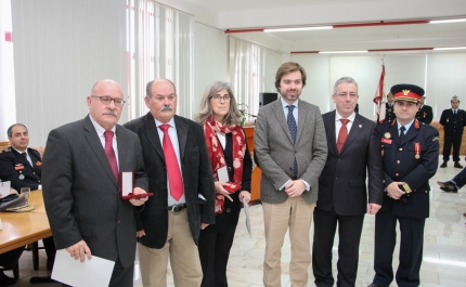  Liga dos Bombeiros Portugueses distingue a Câmara Municipal de Castro Marim nas comemorações do 125º Aniversário dos Bombeiros Voluntários de Vila Real de St. António