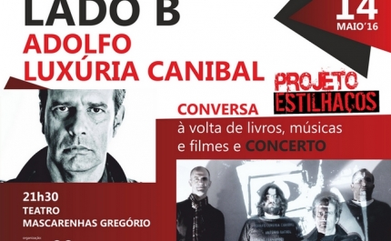 ADOLFO LUXÚRIA CANIBAL TRAZ “ESTILHAÇOS” AO TEATRO MASCARENHAS GREGÓRIO