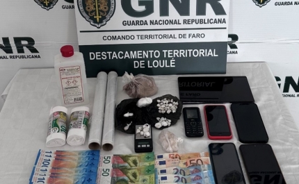 Almancil – Dois detidos por tráfico de estupefacientes