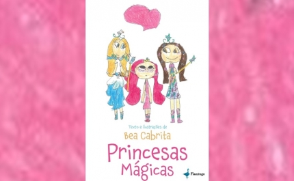 Algarvia Bea Cabrita de 8 anos lança livro «Princesas Mágicas» 