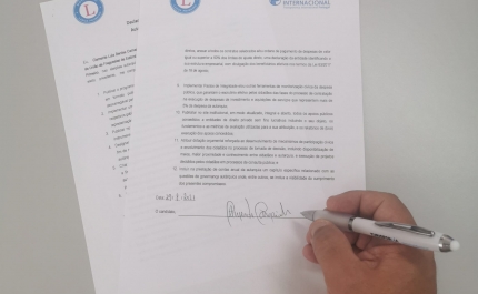 Movimento «Lagoa Primeiro» subscreve declaração de compromisso «Autarca Pelo Bom Governo» da transparência internacional