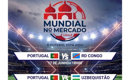 AS EMOÇÕES DO MUNDIAL JOGAM-SE NO MERCADO DE LOULÉ