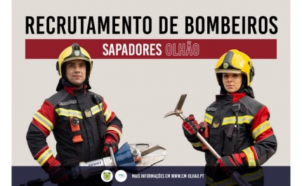 Município abre concurso para recrutamento de bombeiros sapadores