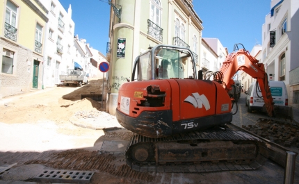 Câmara Municipal de Lagos prossegue a requalificação de arruamentos no centro histórico da cidade