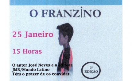 Apresentação do Livro «O Franzino» de José Neves em Almancil