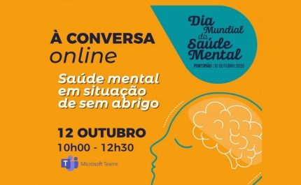 Portimão promove conversa online sobre a saúde mental em situação de sem abrigo