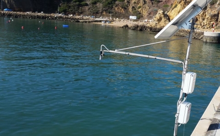 Marégrafo instalado no Porto de Albufeira e de Sagres