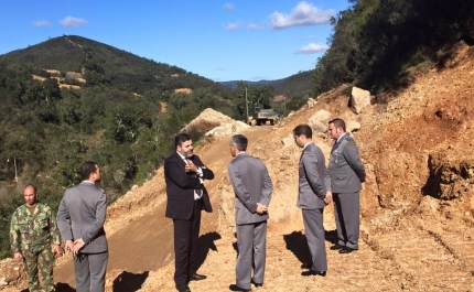 Câmara de Monchique chama Engenharia Militar para trabalhos na Serra de Monchique