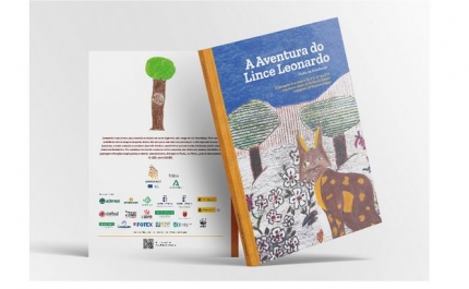 ICNF e EB Prof. Joaquim Moreira apresentam «A aventura do lince Leonardo» com ilustrações de alunos de Alcoutim 