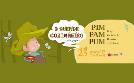 Teatro | Jovens Contadores de Histórias - PIM PAM PUM apresentam «O Duende Cozinheiro»