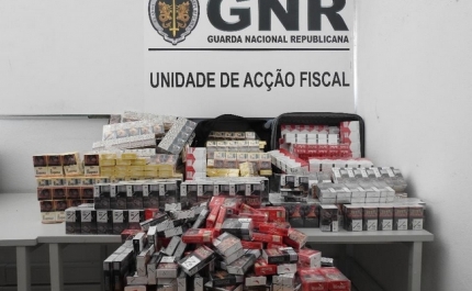 Apreensão de 31 360 cigarros