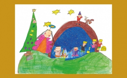 POSTAL DE NATAL DA CÂMARA MUNICIPAL DE SILVES FOI DESENHADO POR CRIANÇAS DE UMA ESCOLA LOCAL