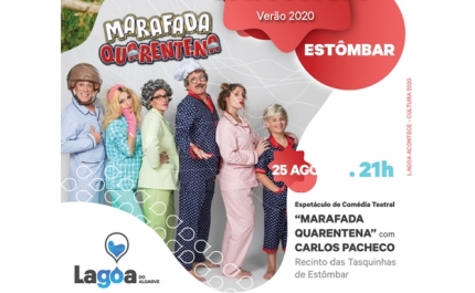 A Cultura Sai À Rua - Verão 2020 | 25 de agosto | «Marafada Quarentena» | Estômbar