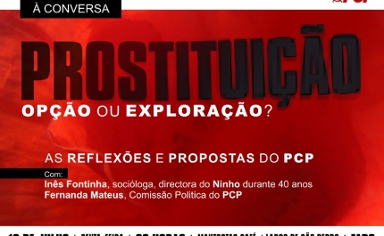 PCP Algarve debate «Prostituição: opção ou exploração?»