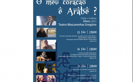 CICLOS TEMÁTICOS +CULTURA ARRANCAM EM SILVES COM “O MEU CORAÇÃO É ÁRABE?”
