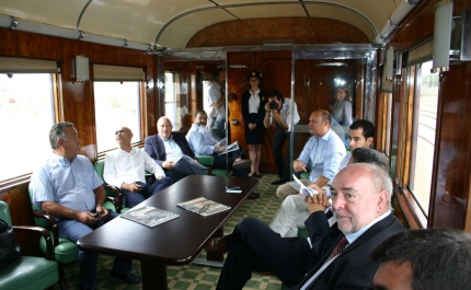 Viagem no Comboio Presidencial marcou as Comemorações dos 125 Anos da chegada do caminho de ferro a Faro 
