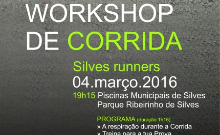 Centro Municipal de Marcha e Corrida de Silves promove Workshop de Corrida