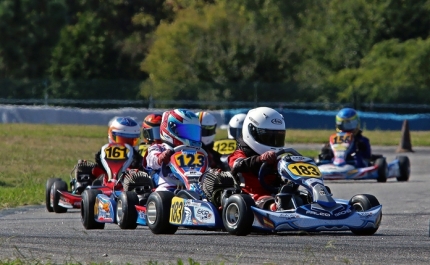  Piloto do Algarve esteve muito forte no Kartódromo Internacional de Braga 