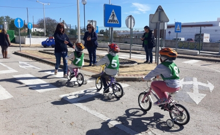 CRESCER E APRENDER NA ESCOLA DE TRÂNSITO DE ALBUFEIRA     