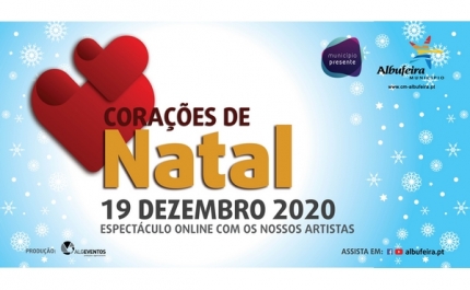 «CORAÇÕES DE NATAL» APOIA ARTISTAS LOCAIS E LEVA ALEGRIA A CENTENAS DE IDOSOS DO CONCELHO DE ALBUFEIRA 