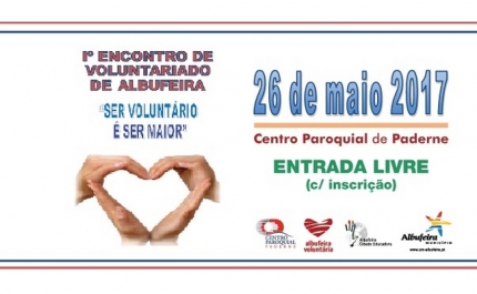 I ENCONTRO TRAZ PRESIDENTE DA CONFEDERAÇÃO DO VOLUNTARIADO A ALBUFEIRA 