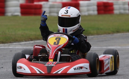 Piloto do Algarve corre este fim-de-semana no Kartódromo do Milagres em Leiria 