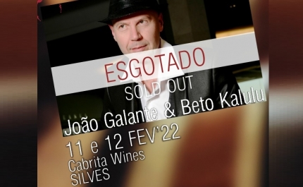 Sessões esgotadas: «Jazz nas Adegas» leva Beto & Galante Quarteto à Cabrita Wines em Silves