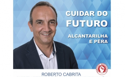 Roberto Cabrita é Candidato do Partido Socialista à União de  Freguesias de Alcantarilha e Pêra