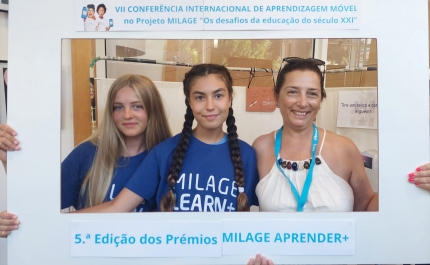 Alunas do concelho distinguidas no Projeto Milage Aprender+