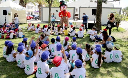 Jardim Pescador Olhanense transformou-se num gigante parque infantil durante 5 dias