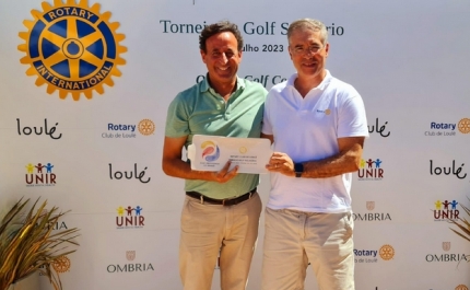ROTARY CLUBE DE LOULÉ APOIA A SAÚDE MENTAL - TORNEIO DE GOLFE SOLIDÁRIO EM PROL DA UNIR