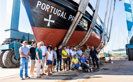 Traineira «Portugal Primeiro» volta à zona ribeirinha de Portimão e será visitável