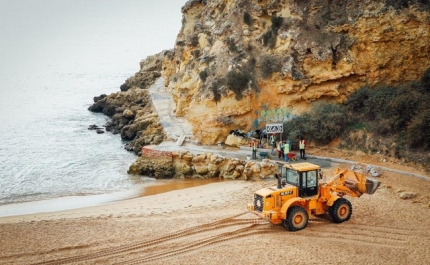 MUNICÍPIO DE ALBUFEIRA PROMOVE OBRAS DE REQUALIFICAÇÃO DO PASSEIO MARGINAL