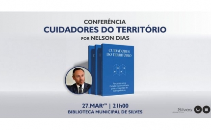 CONFERÊNCIA «CUIDADORES DO TERRITÓRIO» NA BIBLIOTECA MUNICIPAL DE SILVES