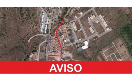 CONDICIONAMENTO NO TRÁFEGO E ESTACIONAMENTO NA RUA SÍTIO DO PINHEIRO EM SILVES