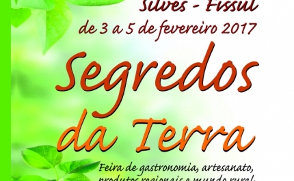 «Segredos da Terra» Feira de gastronomia, artesanato, produtos regionais e mundo rural