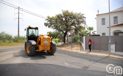 Município de Castro Marim leva a cabo novas empreitadas de pavimentação