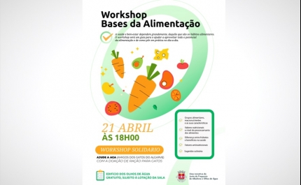 Workshop transmite «Bases da Alimentação» aos albufeirenses