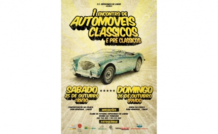 Lagos recebe passeio de Automóveis Clássicos