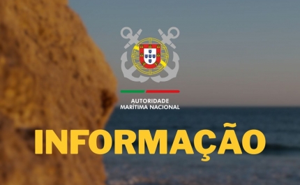 Informação – Assistência a banhistas na praia da Rocha em Portimão